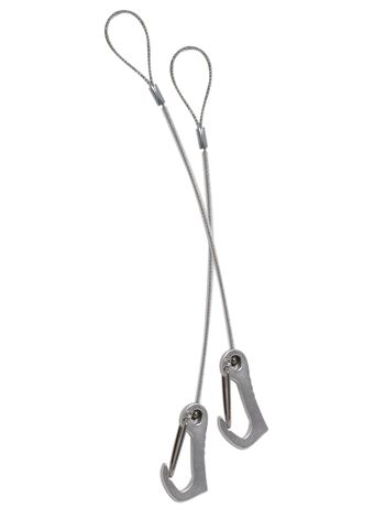 ski leash clipwire